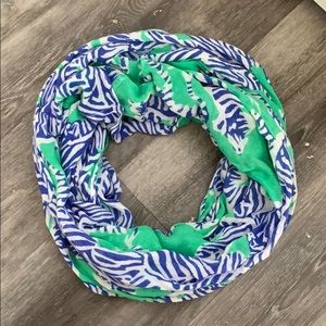 Lilly Pulitzer zebra infinity scarf